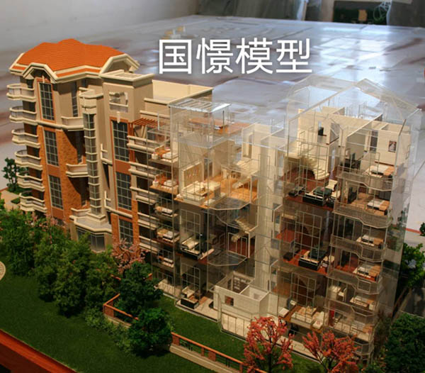 丽江建筑模型